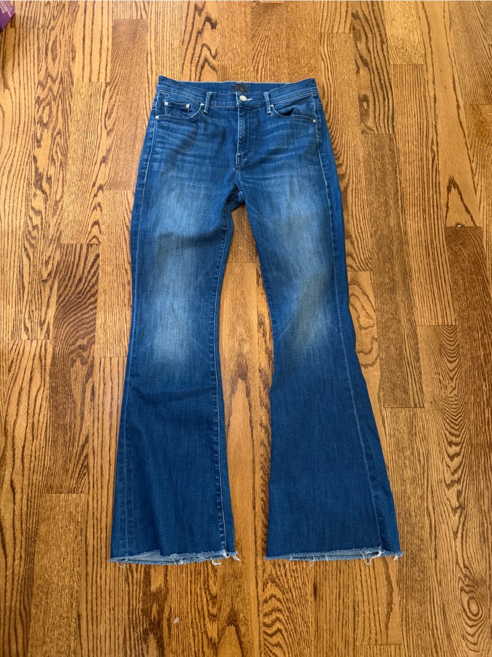 Mother weekender fray jeans- squeeze it - Picture 4 of 7